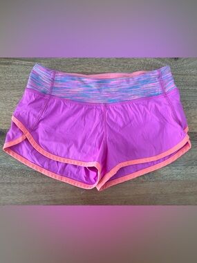 IVIVVA (Lululemon for kids) Girls Sz 10 Pink Athletic Shorts